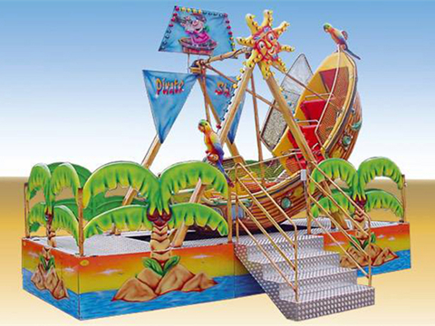Beautiful decoration kiddie pirate ship ride for sale