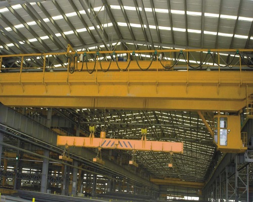15t Electromagnetic Overhead Crane with Carrier Beam for Sale