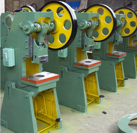 Blacksmith power press machine for punching metal