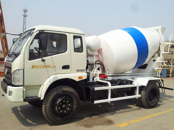 3m3 mini concrete mixer truck