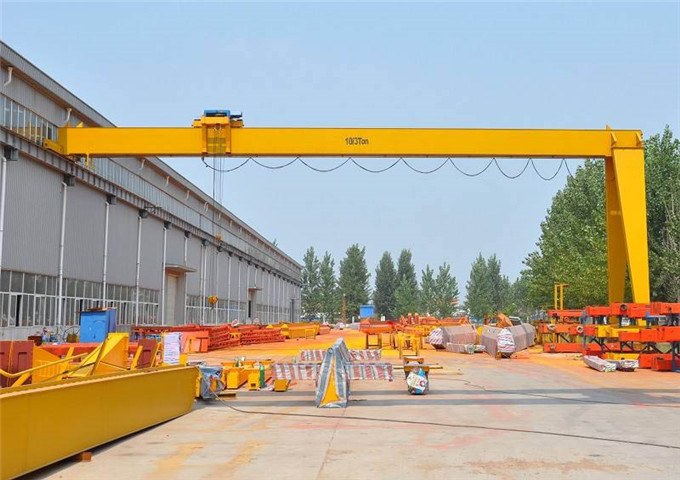 Quality half gantry crane single-girder